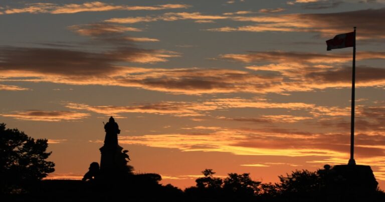 Parliament Hill, Ottawa, at sunset